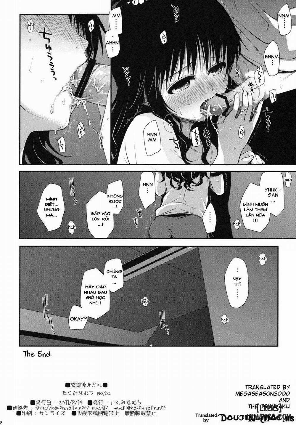 Houkago Mikan Oneshot trang 40