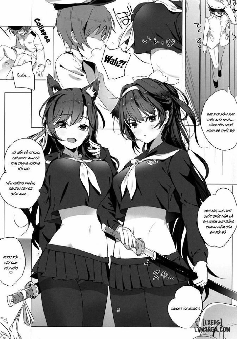 Houkago Yuuwaku Takao to Atago 0 trang 3