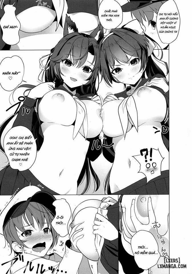 Houkago Yuuwaku Takao to Atago 1 trang 5