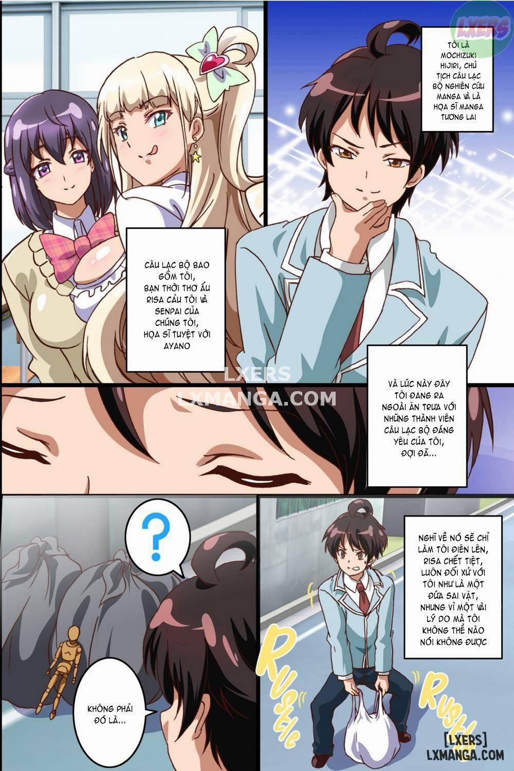 How an Aspiring Manga Artist Like Me Snagged 2 Sex Friends Oneshot trang 2