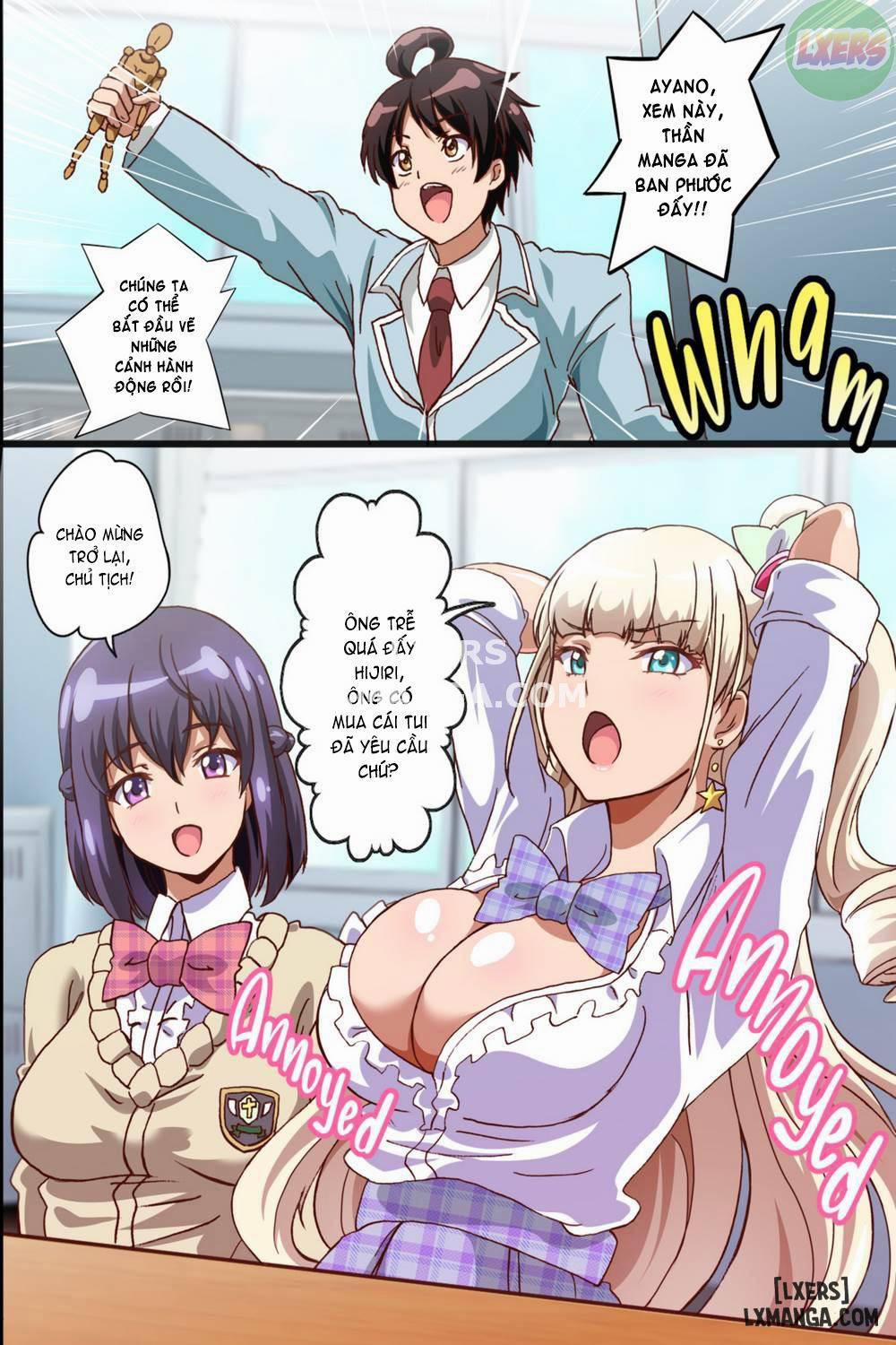 How an Aspiring Manga Artist Like Me Snagged 2 Sex Friends Oneshot trang 4
