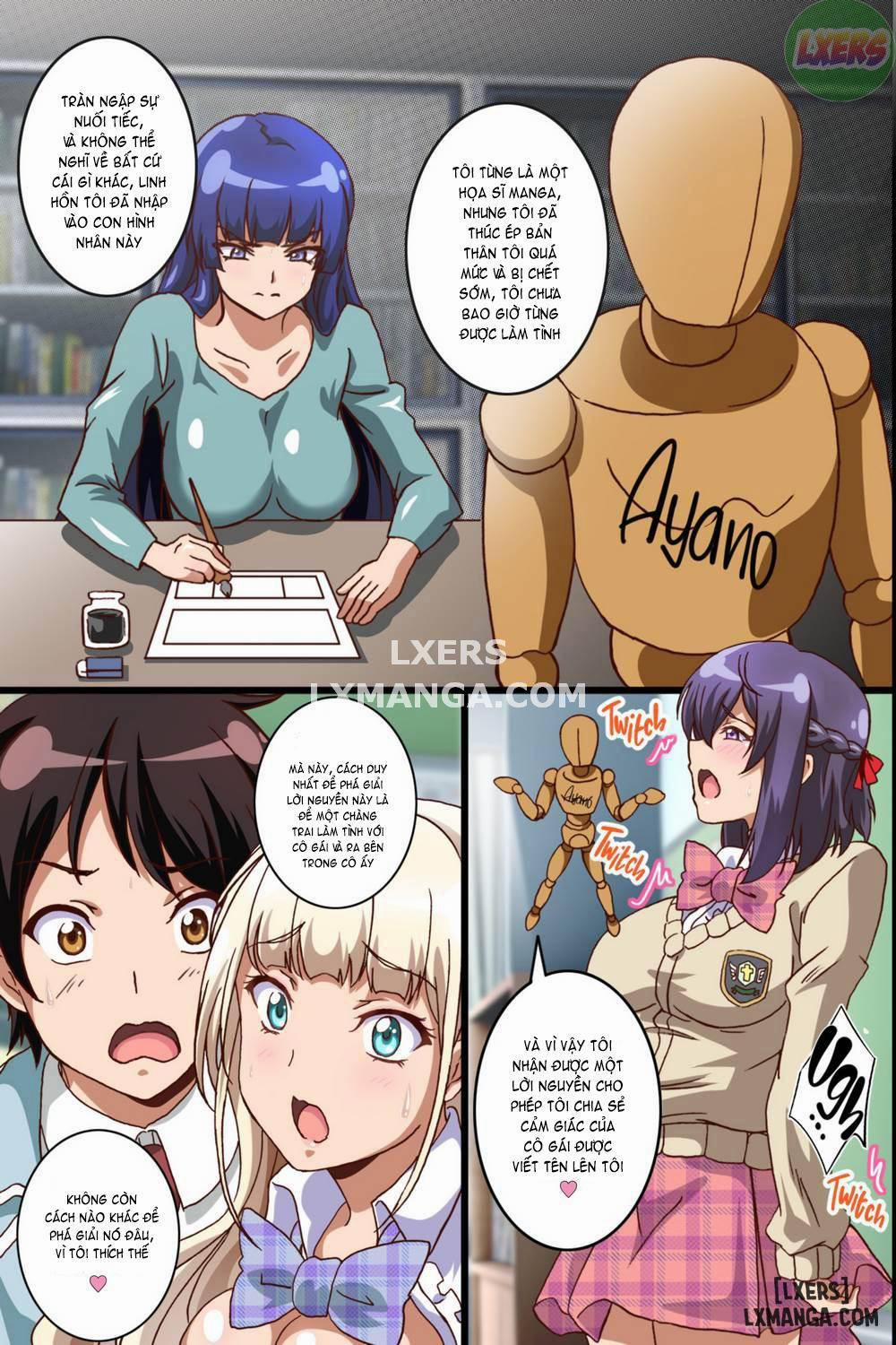 How an Aspiring Manga Artist Like Me Snagged 2 Sex Friends Oneshot trang 9