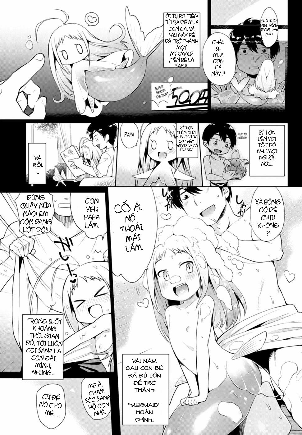 How To Take Care Of Your Mermaid oneshot trang 2