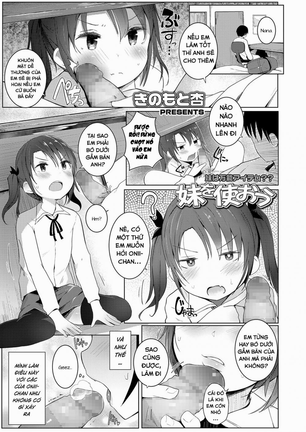 Hướng dẫn sử dụng em gái 101 Oneshot trang 3