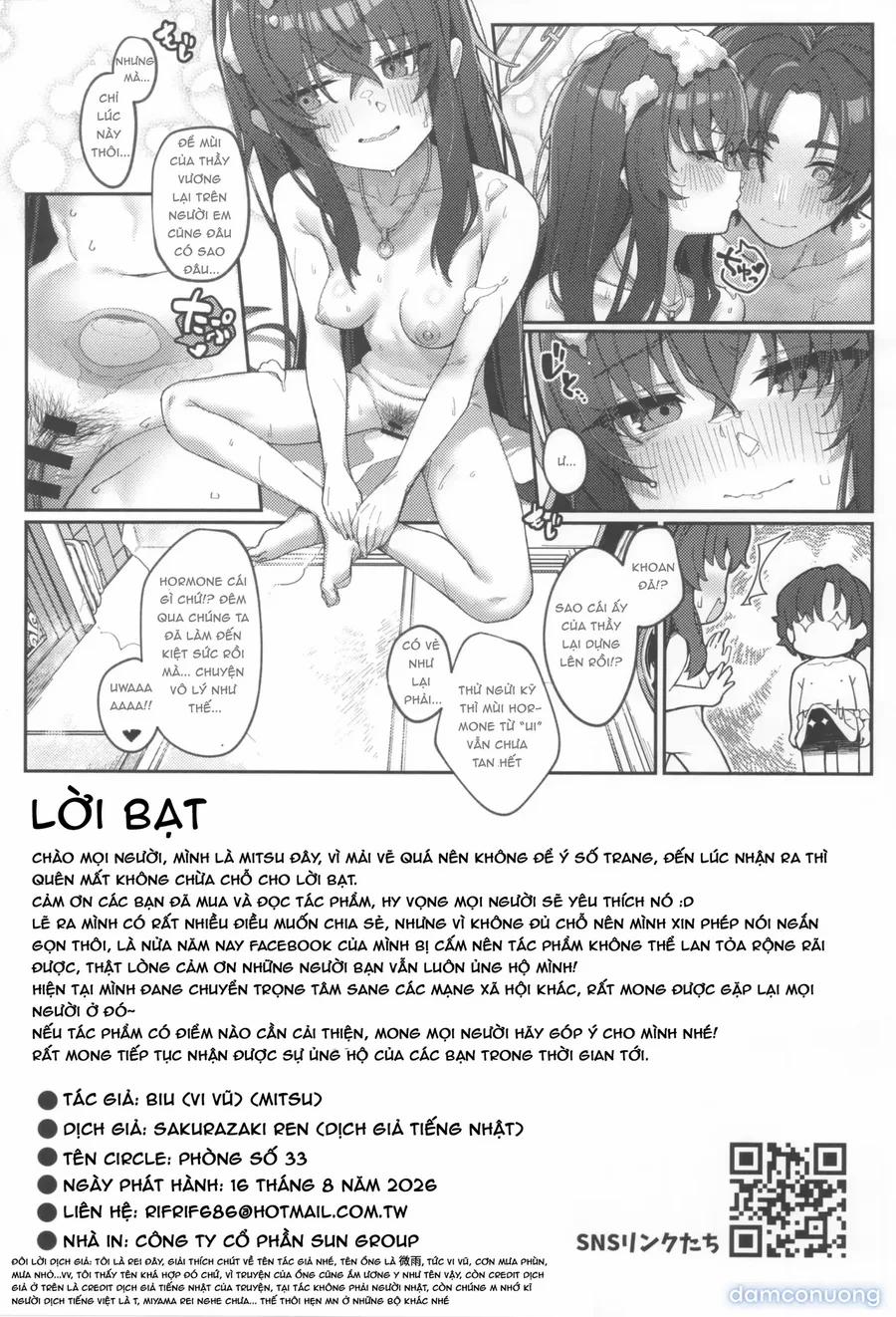 Hương Thơm Khẽ Đọng Trên Trang Sách OneShot trang 38