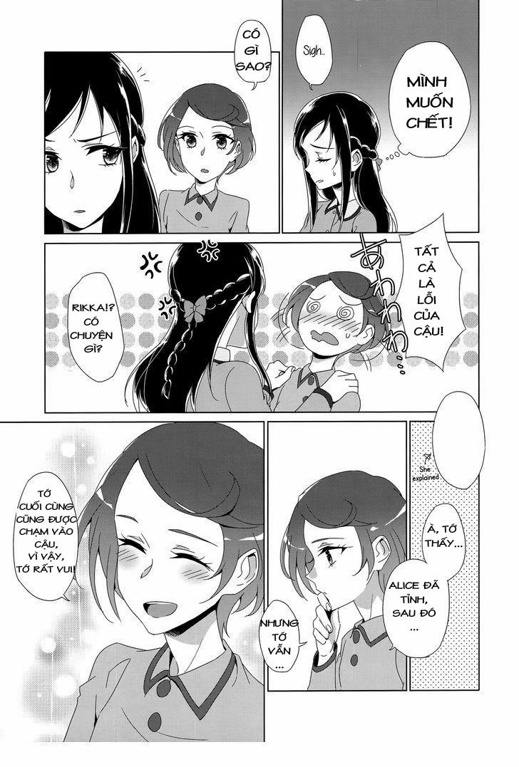 Hush, Be quiet! (Dokidoki Precure) Oneshot trang 17
