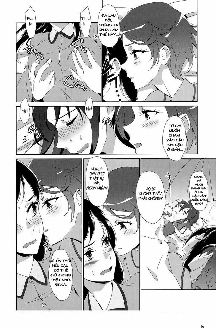 Hush, Be quiet! (Dokidoki Precure) Oneshot trang 7