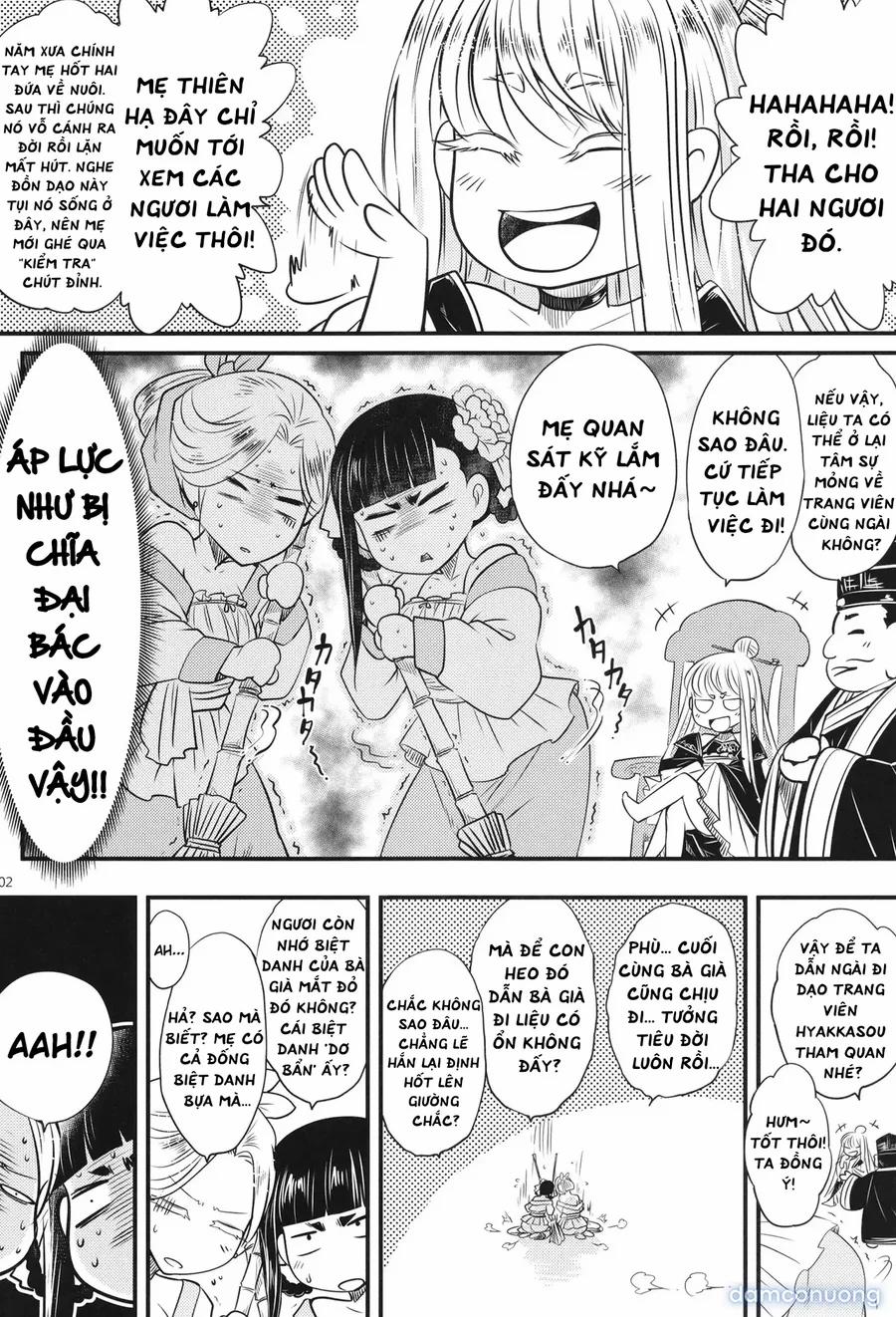 Hyakkasou 6: Ida Tsuiyou, Haou Shagetsu! OneShot trang 2
