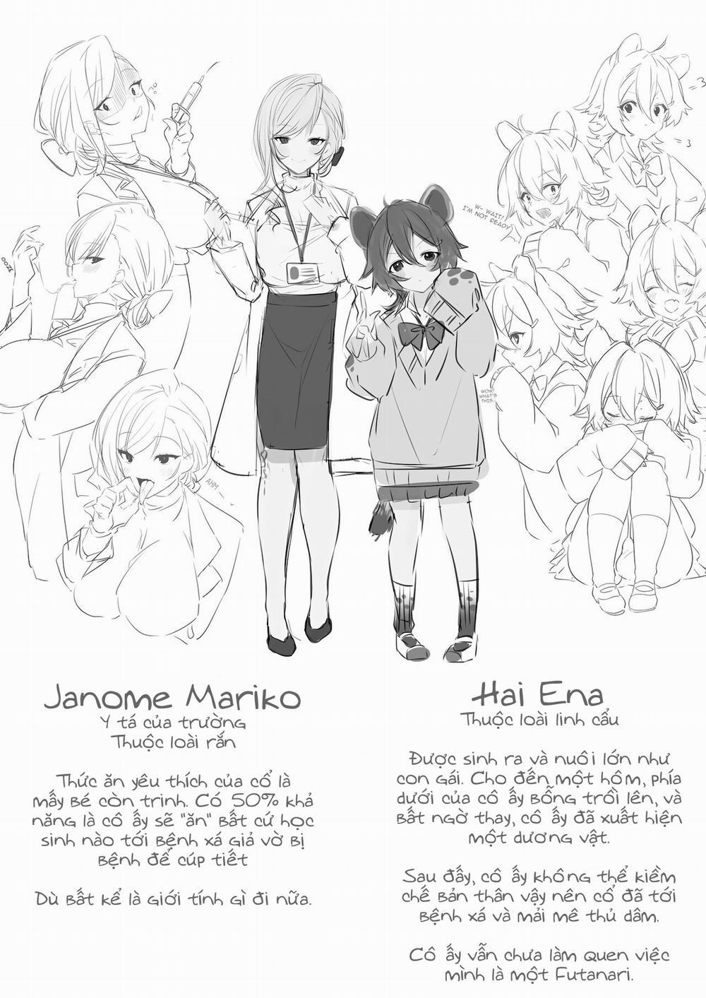 Hyena Futa Musume Hokenshitsu no Midara na Seikatsu Jijou Oneshot trang 10