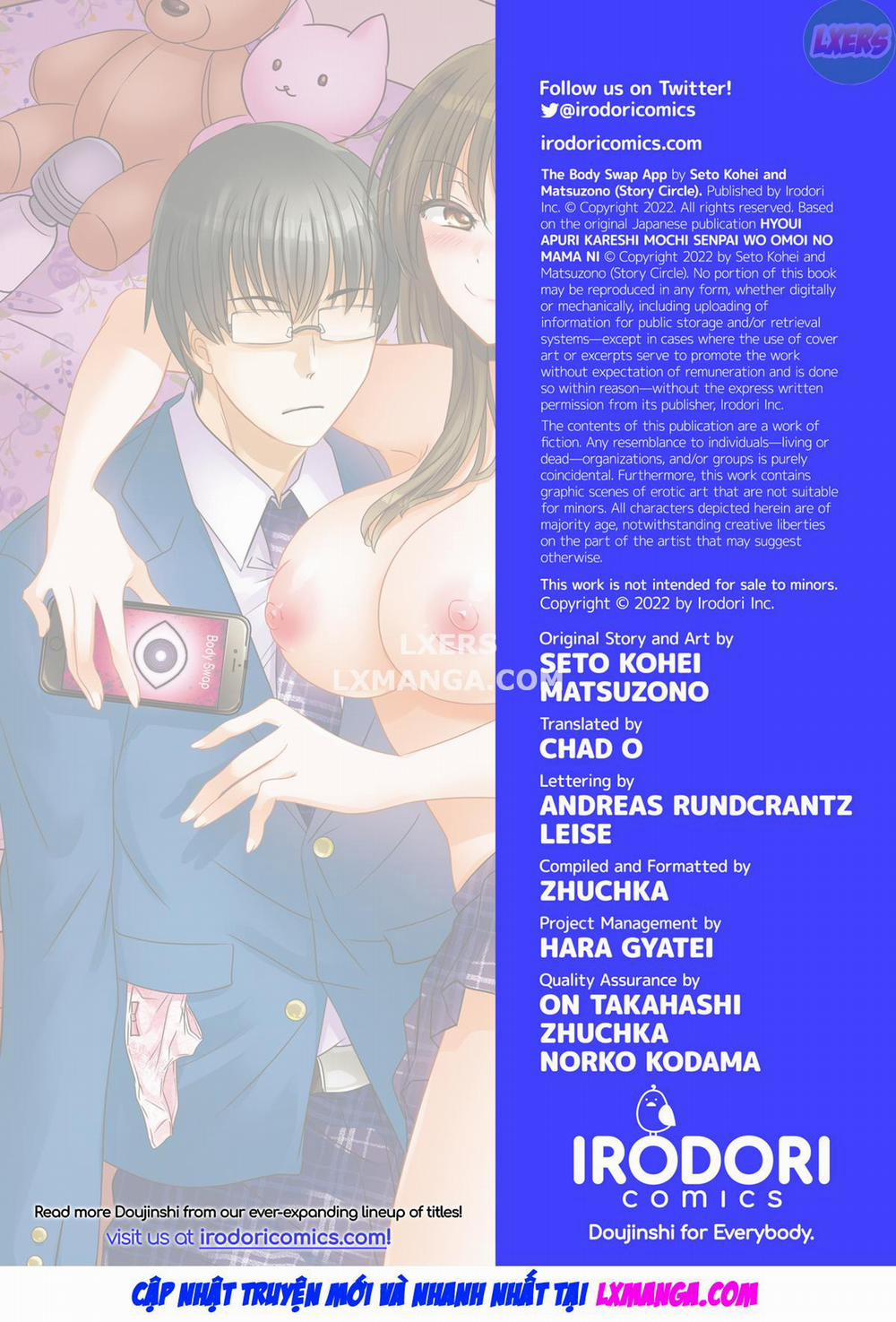 Hyoui apuri~kareshi-mochi senpai o omoinomamani ♥~ Oneshot trang 38