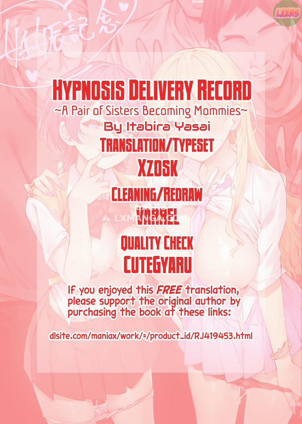 Hypnosis Delivery Record ~A Pair of Sisters Becoming Mommies 2 0 [END] trang 40