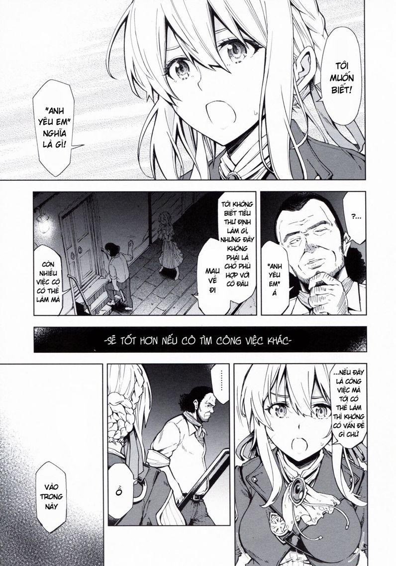 (I cannot) understand love. (Violet Evergarden) Oneshot trang 8