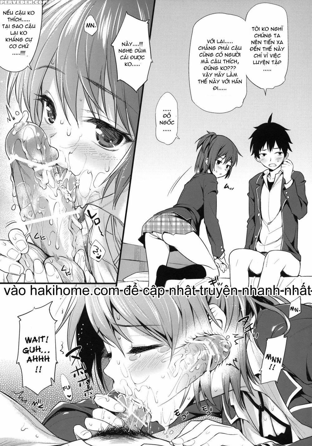 I Graduated From Being A Virgin. (Yahari Ore No Seishun Love Come Wa Machigatteiru) Oneshot trang 5