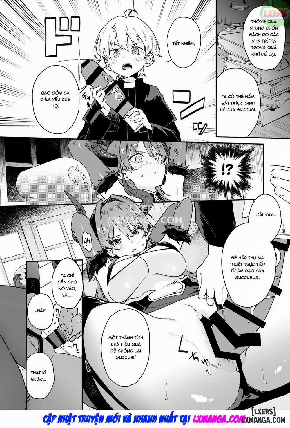 I'll Fight the Lewd Succubus Lady With Sexual Punishments Oneshot trang 11