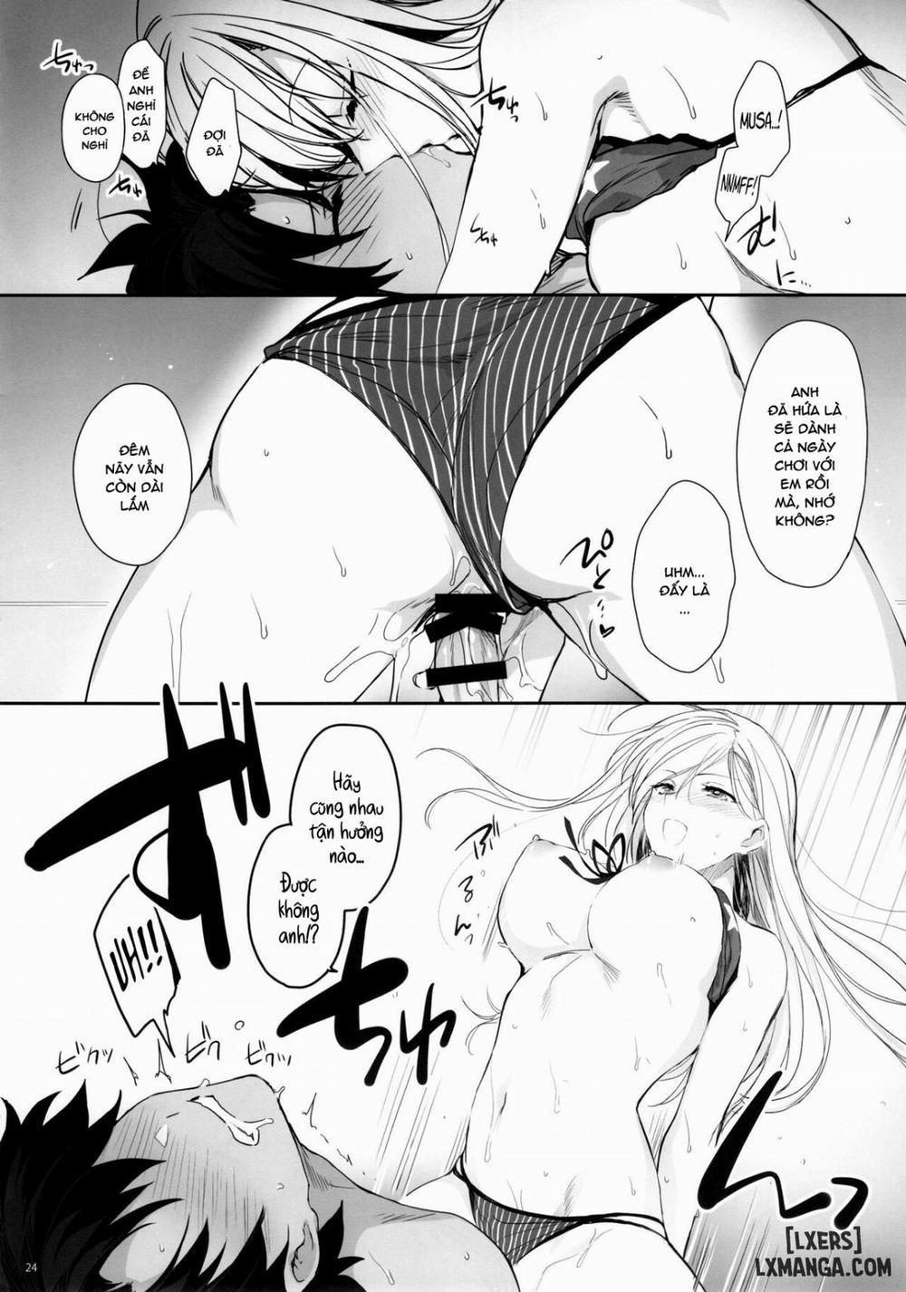 I'll Trace Your Contour with My Fingertips Warmed from the Summer Heat Oneshot trang 23