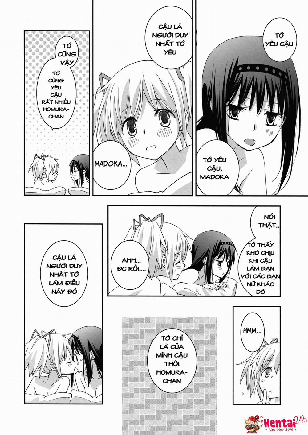 I Love You! 2 (Puella Magi Madoka Magica) Oneshot [Yuri] trang 12