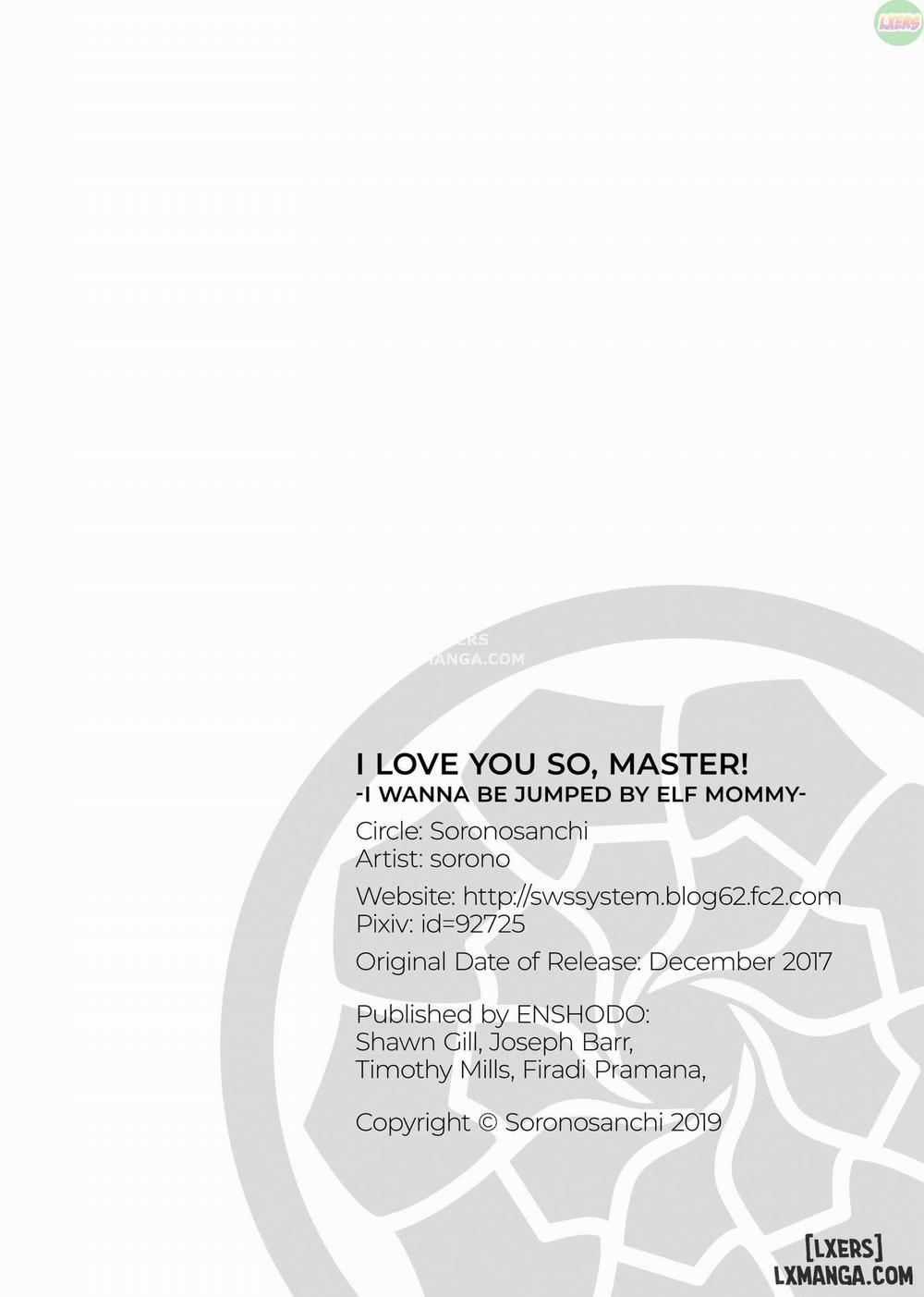 I Love You So, Master! 3 END trang 28