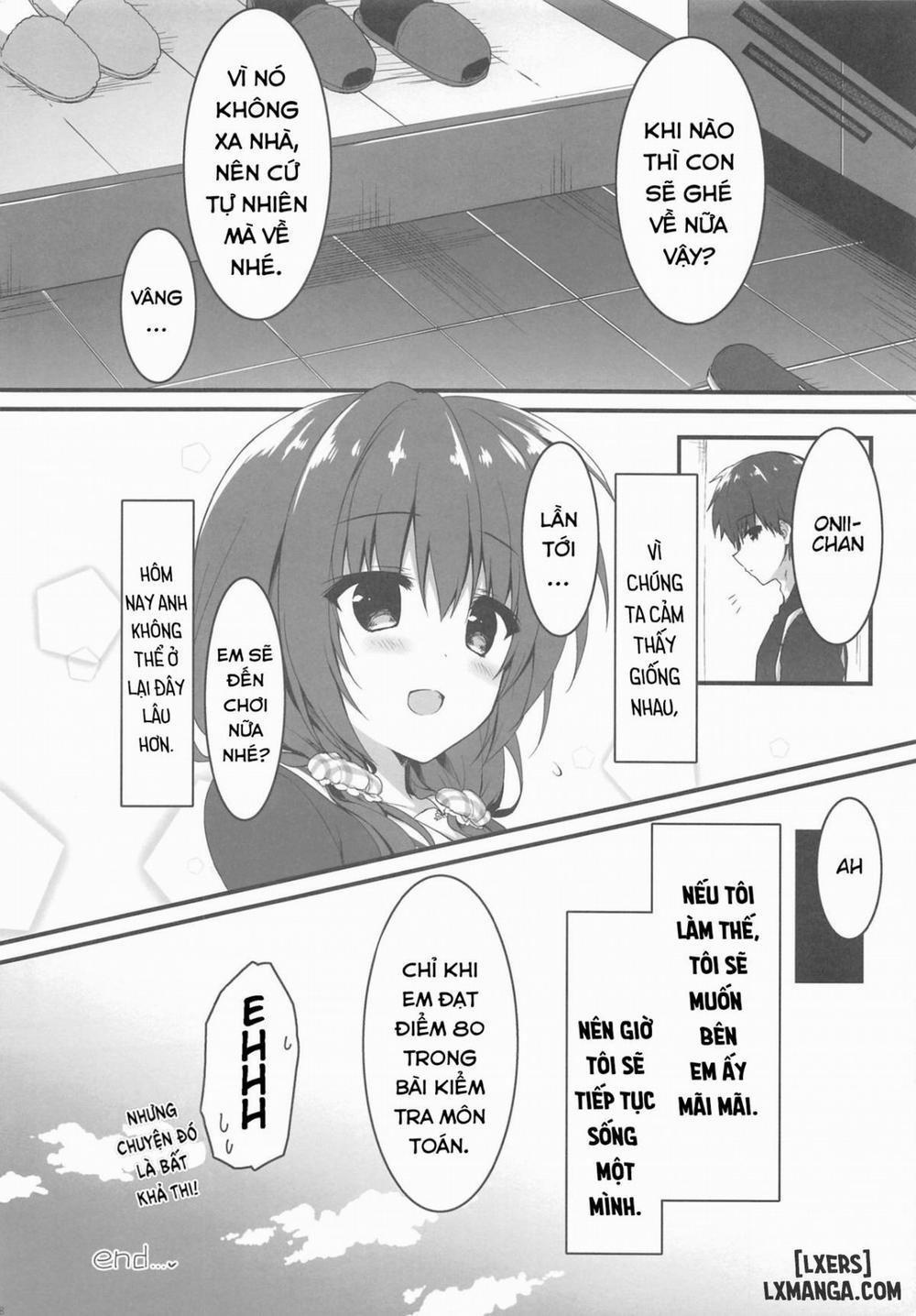 I'm sorry, Onii-chan, I love you 2 END trang 17