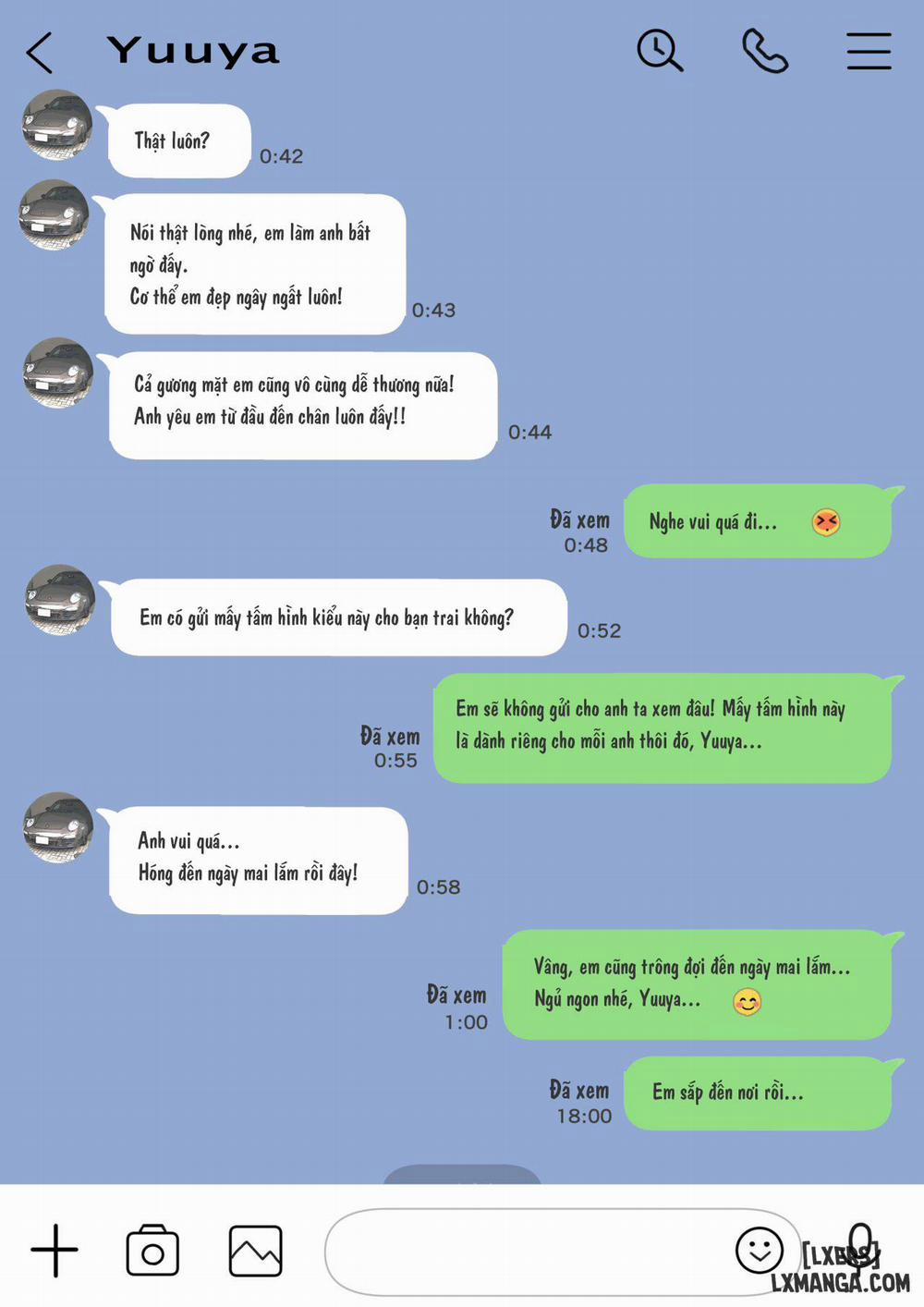 I Only Intended to Peek Through my Girlfriend's Phone 1 1 trang 52