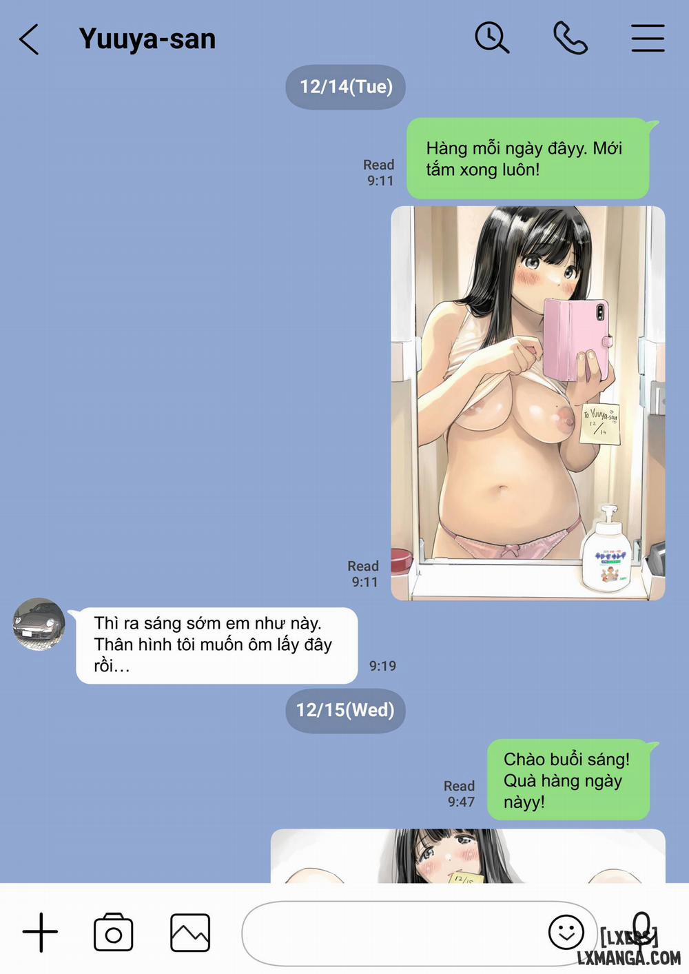 I Only Intended to Peek Through my Girlfriend's Phone 1 2 trang 70