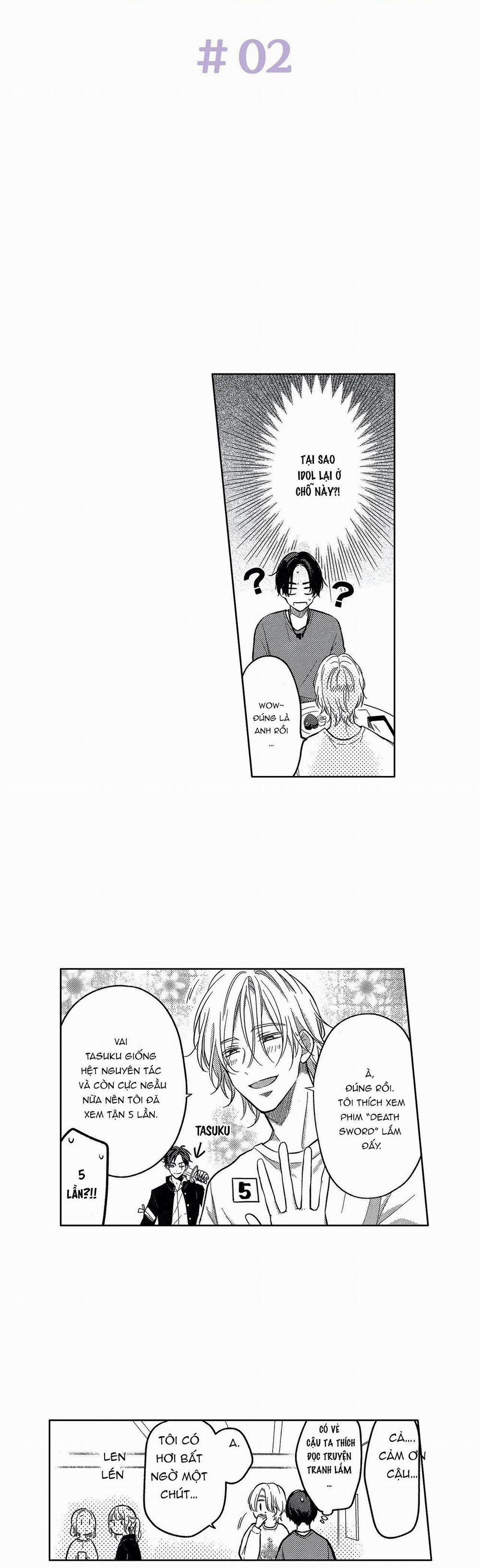 Idol, anh đừng yêu đương mà 2 trang 1