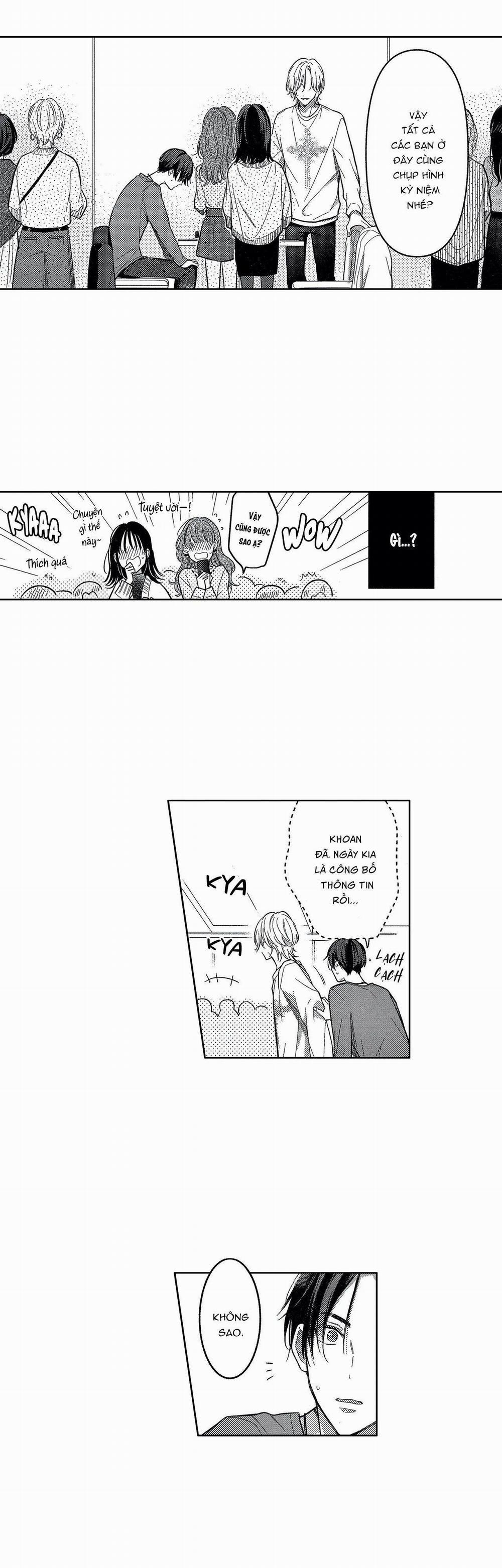 Idol, anh đừng yêu đương mà 2 trang 9