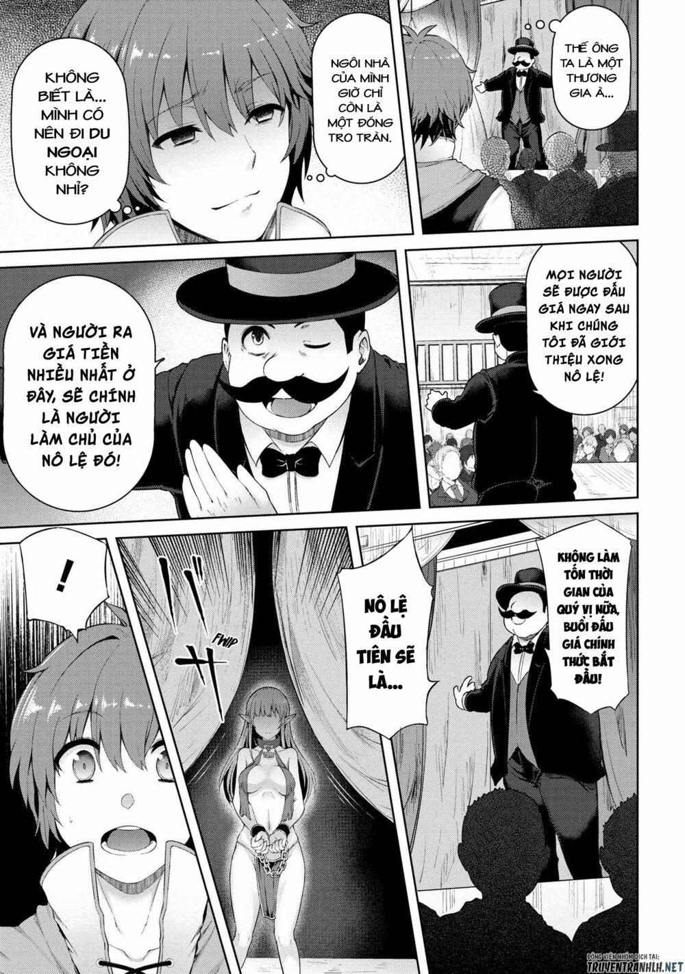 Ie Ga Moete Jinsei Dou Demo Yoku Natta Kara, Nokotta Nakenashi No Kin De Dark Elf No Dorei O Katta 1 trang 13