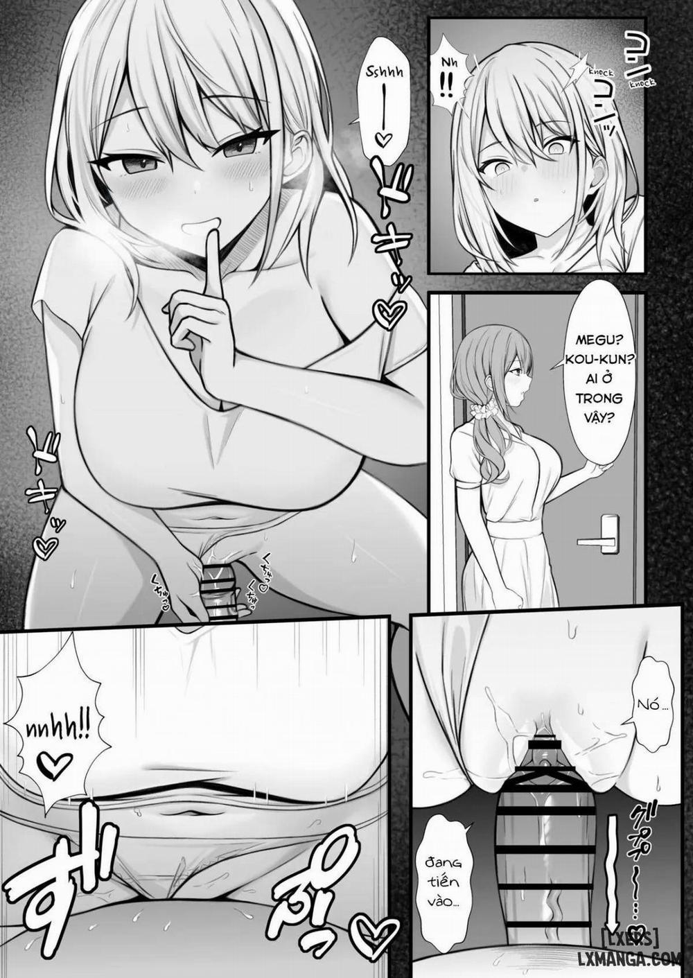 Ie ni Yattekita Gimai ga Erosugite Tsuma ni Kakurete Yarimakuri Oneshot trang 19