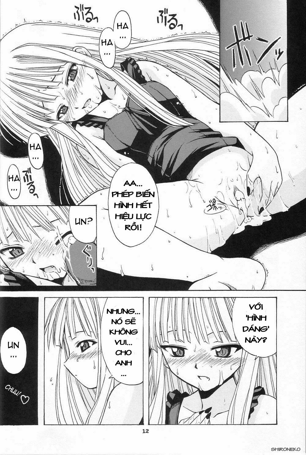 if CODE 01 Evangeline (Mahou Sensei Negima!) Oneshot trang 11