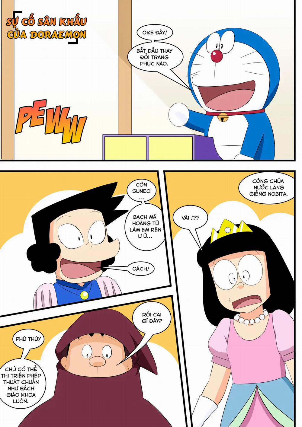 IF- Siêu phẩm Doraemon Sự cố sân khấu của Doraemon (part 1) trang 2