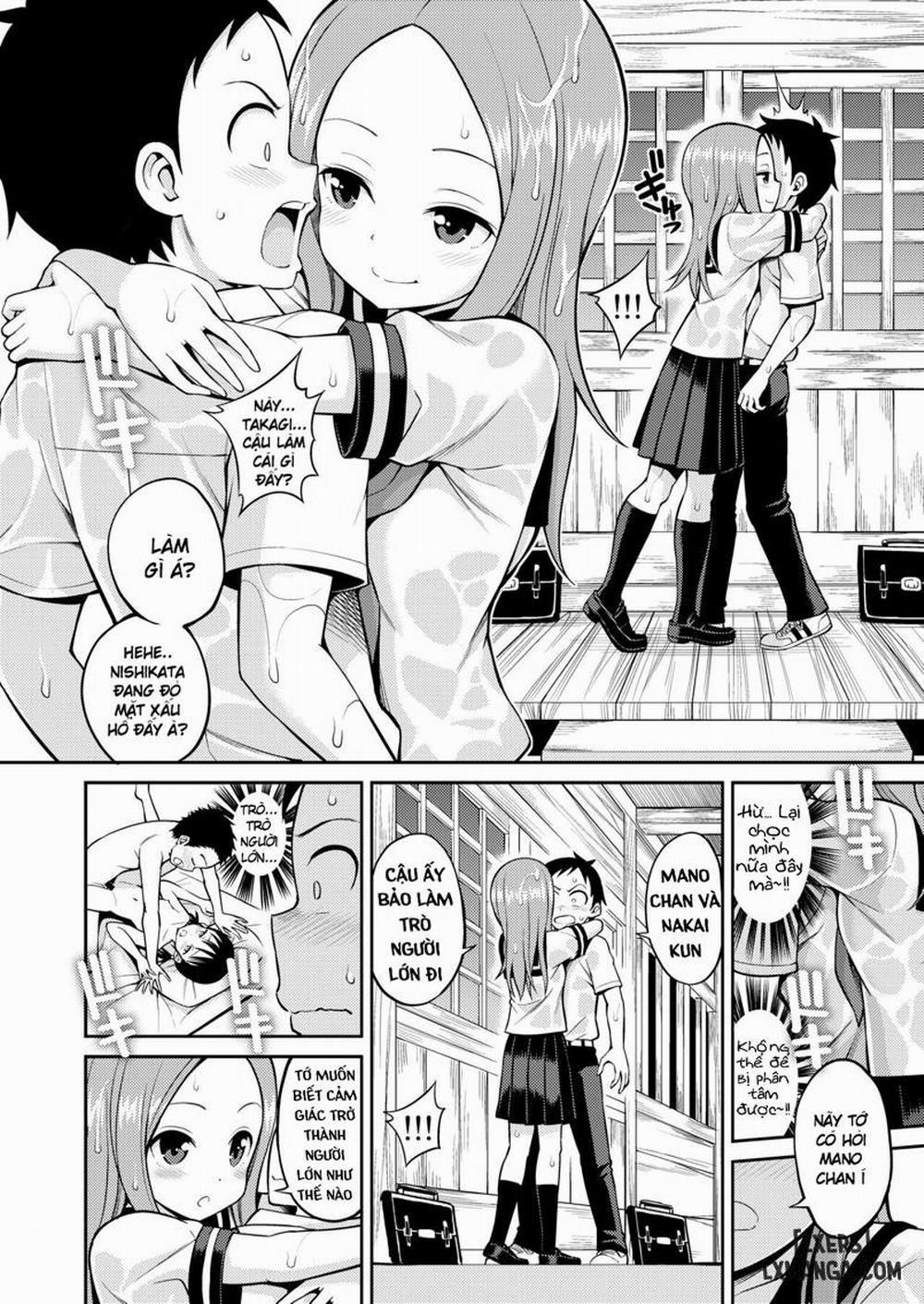 Ijikuri Jouzu no Takagi-san Oneshot trang 3
