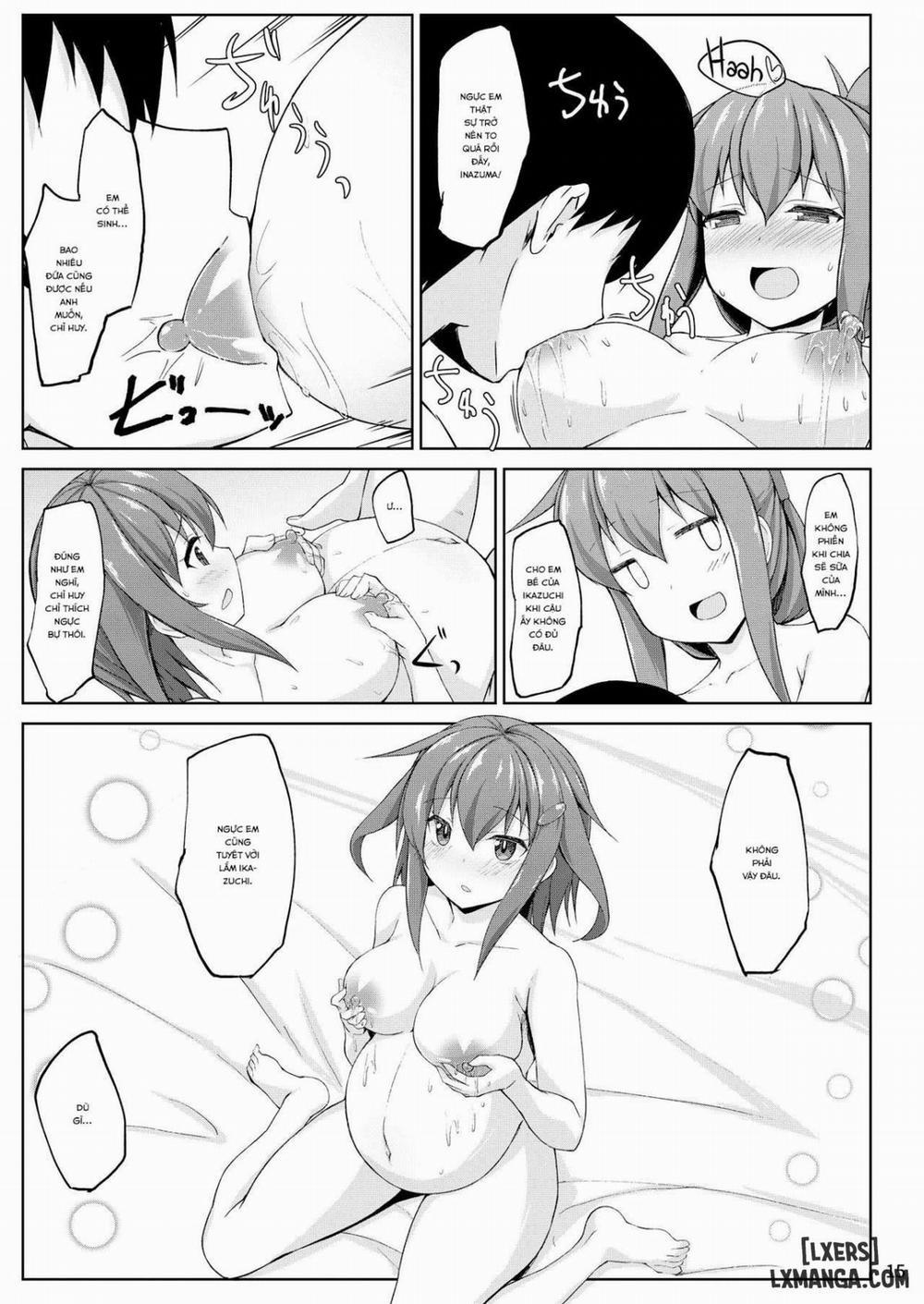 Ikazuchi to Inazuma wa Shireikan no Aka-chan o Unjau no desu Oneshot trang 13