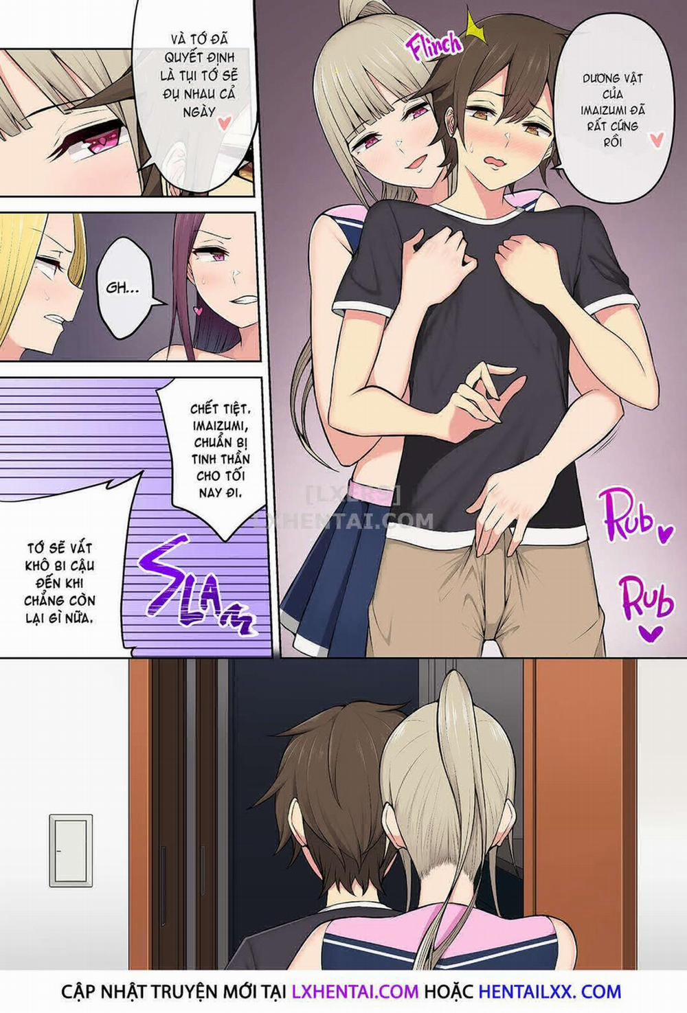 Imaizumi đưa cả bầy Gyaru về nhà mình 3 trang 15