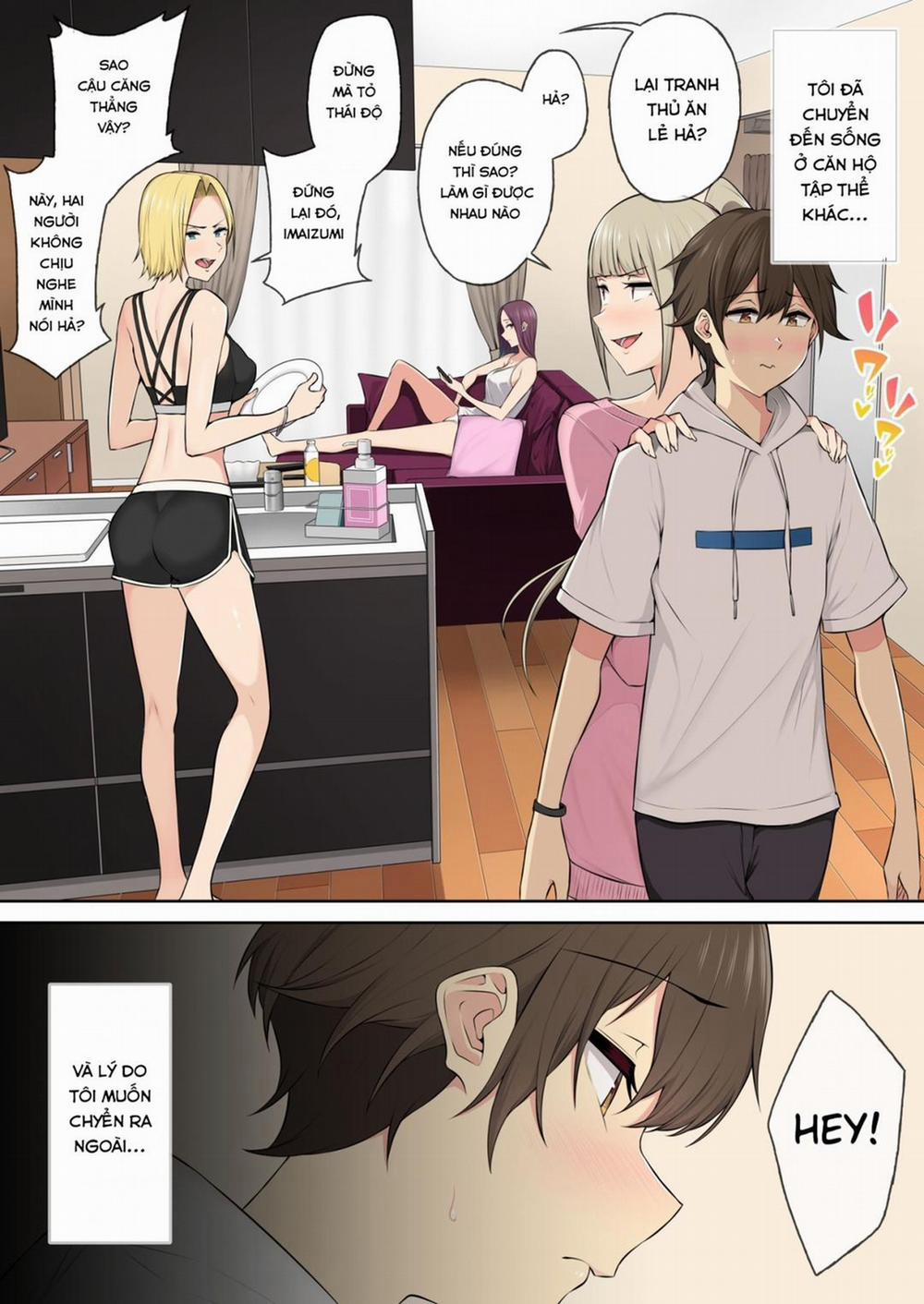 Imaizumi đưa cả bầy Gyaru về nhà mình 4 trang 2