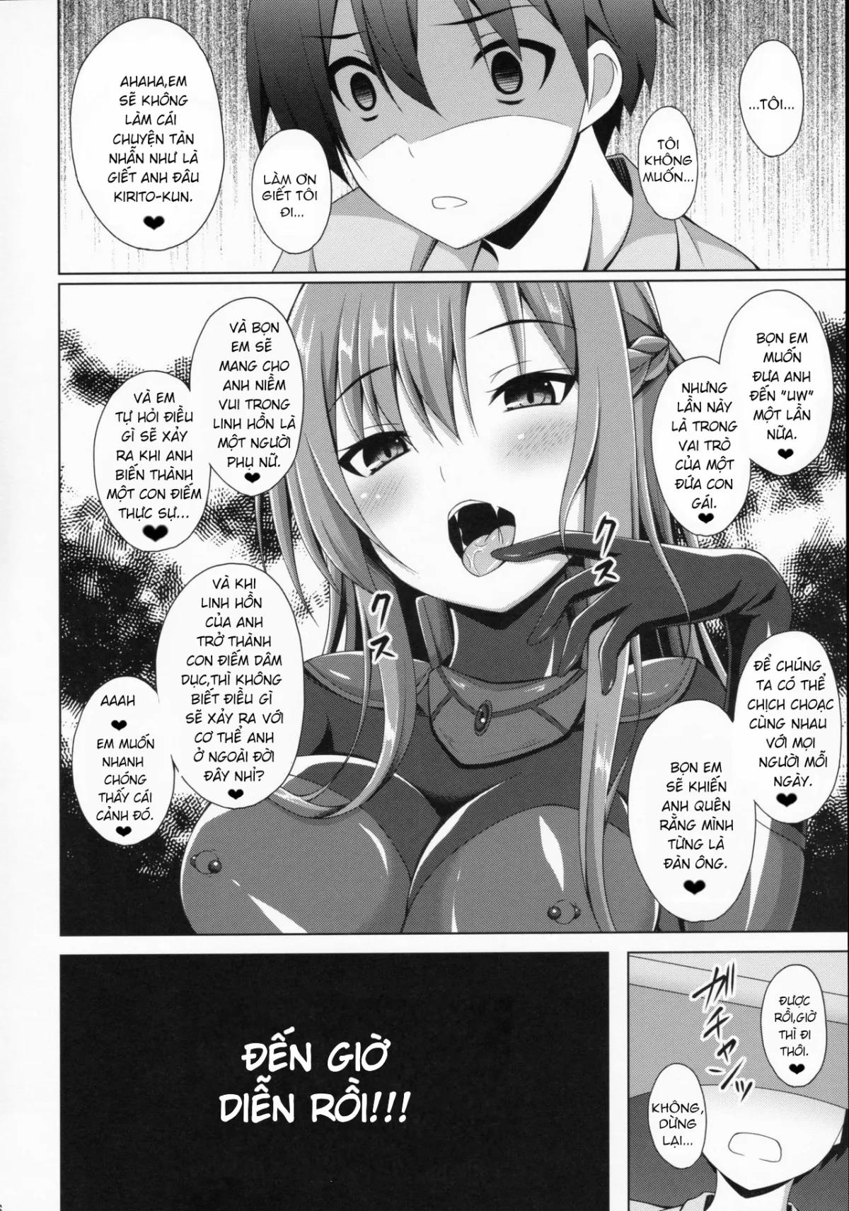 [Imitation Moon (Narumi Yuu)] Kuro No Kenshi To Yobareta Ore Wa Mou Inai... Ifend (Sword Art Online) 1 trang 25