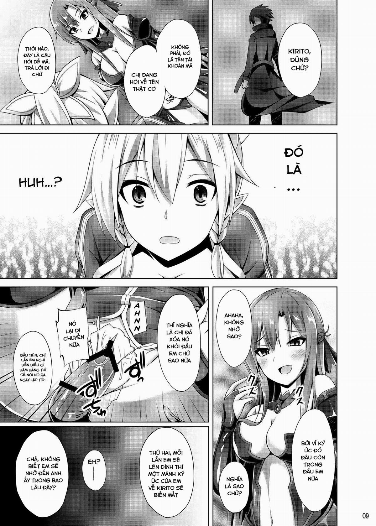[Imitation Moon (Narumi Yuu)] Kuro No Kenshi To Yobareta Ore Wa Mou Inai... Ifend (Sword Art Online) 2 trang 8