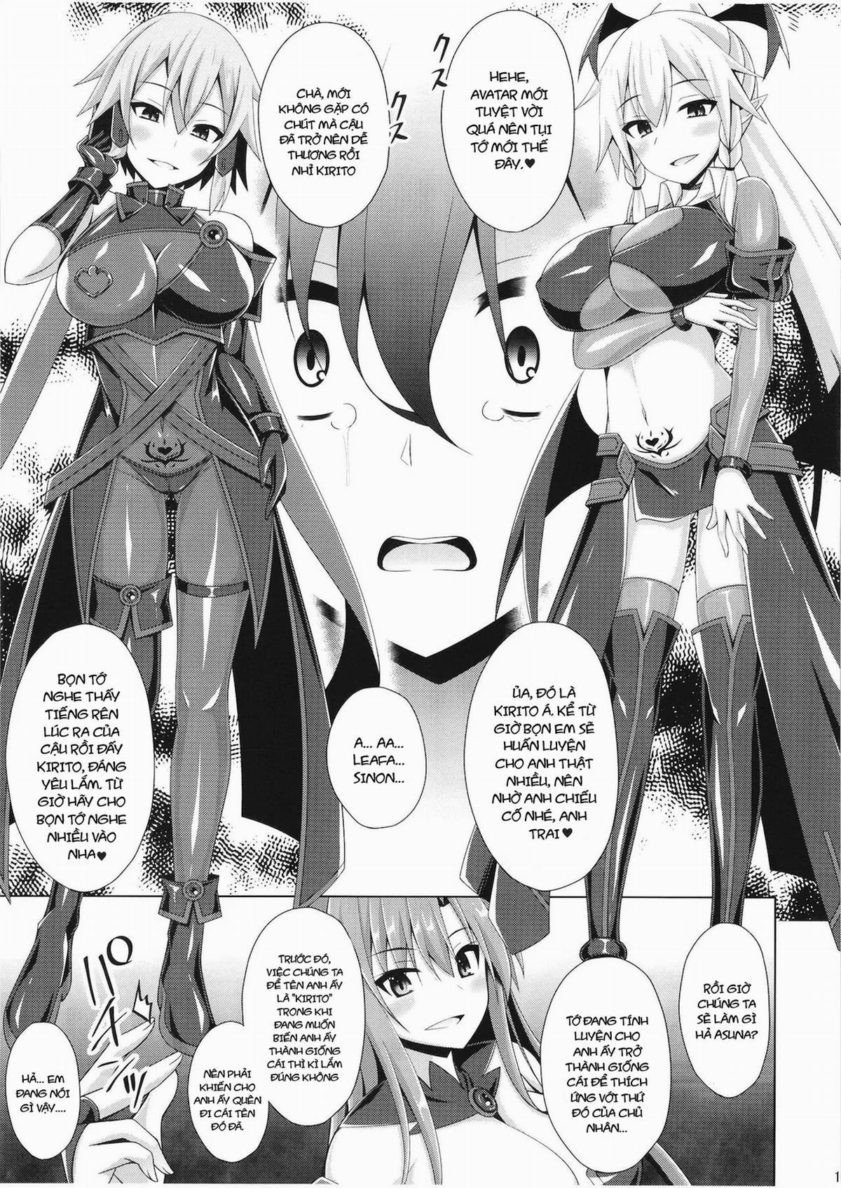 [Imitation Moon (Narumi Yuu)] Kuro No Kenshi To Yobareta Ore Wa Mou Inai... Ifend (Sword Art Online) 3 trang 10