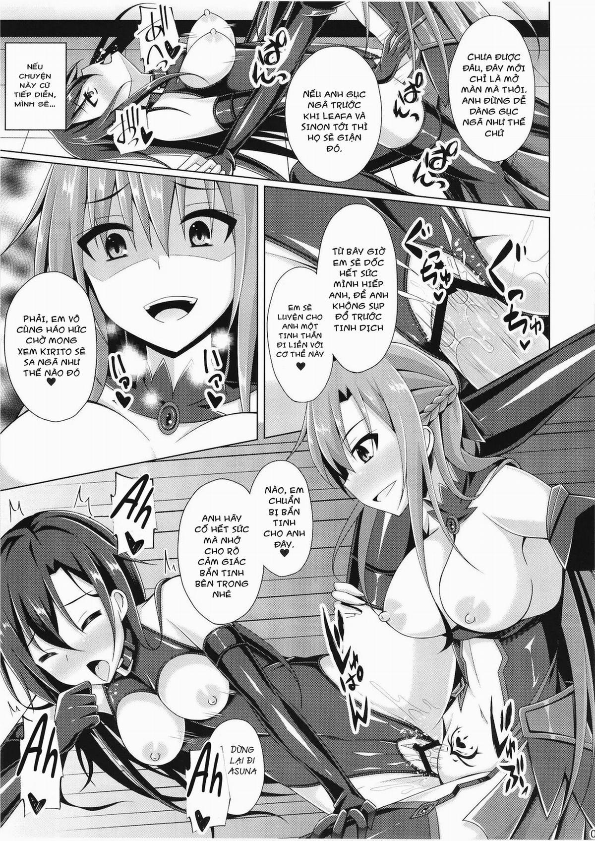 [Imitation Moon (Narumi Yuu)] Kuro No Kenshi To Yobareta Ore Wa Mou Inai... Ifend (Sword Art Online) 3 trang 8