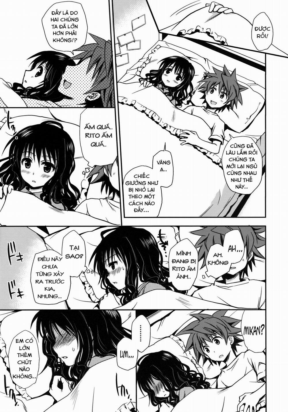 Imouto Mikan (To LOVE-Ru) Oneshot trang 12