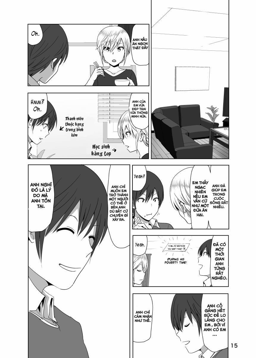 Imouto no Oppai ga Marudashi Datta Hanashi Oneshot trang 15
