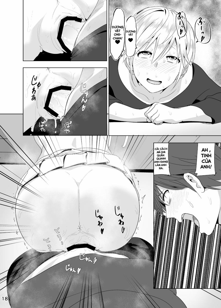 Imouto no Oppai ga Marudashi Datta Hanashi Oneshot trang 18