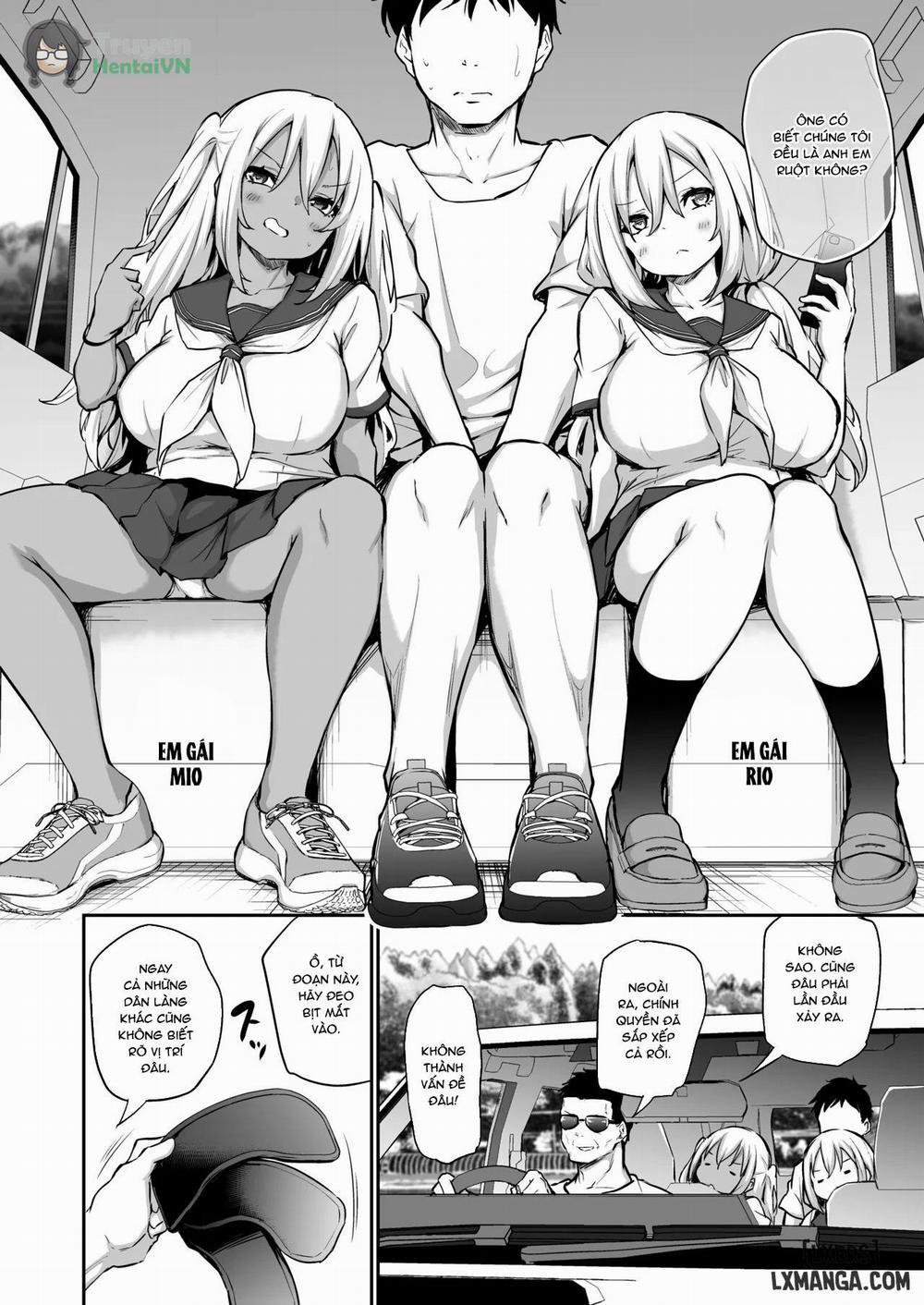 Imouto-tachi o Haramasenai to Derarenai Mura Oneshot trang 4