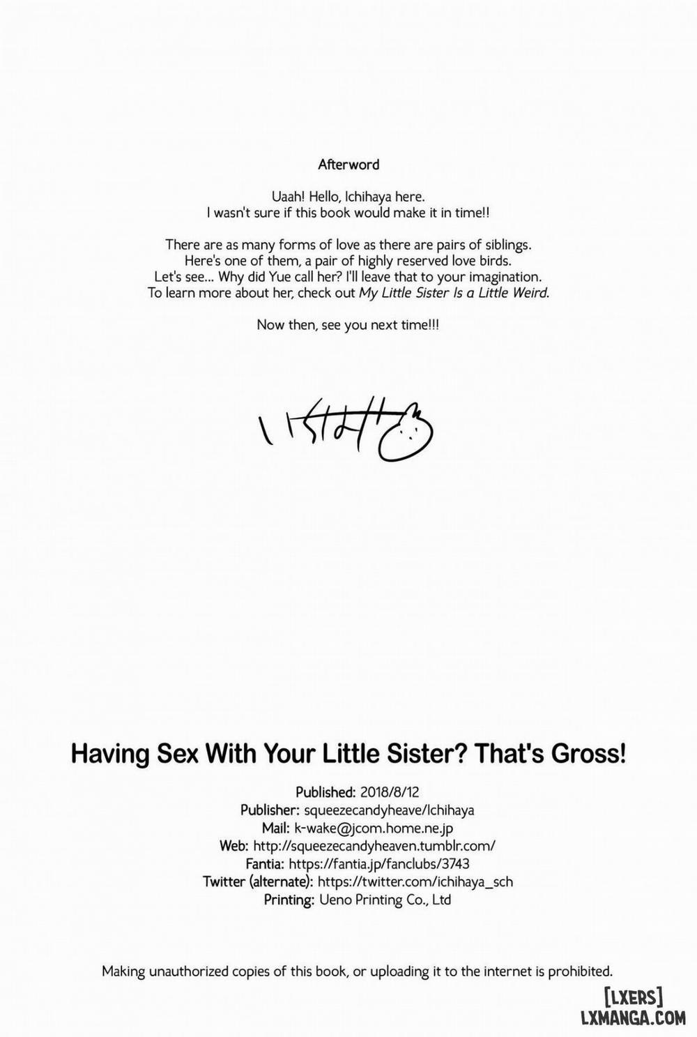 Imouto to Sex Suru nante Kimochi Warui Oneshot trang 24