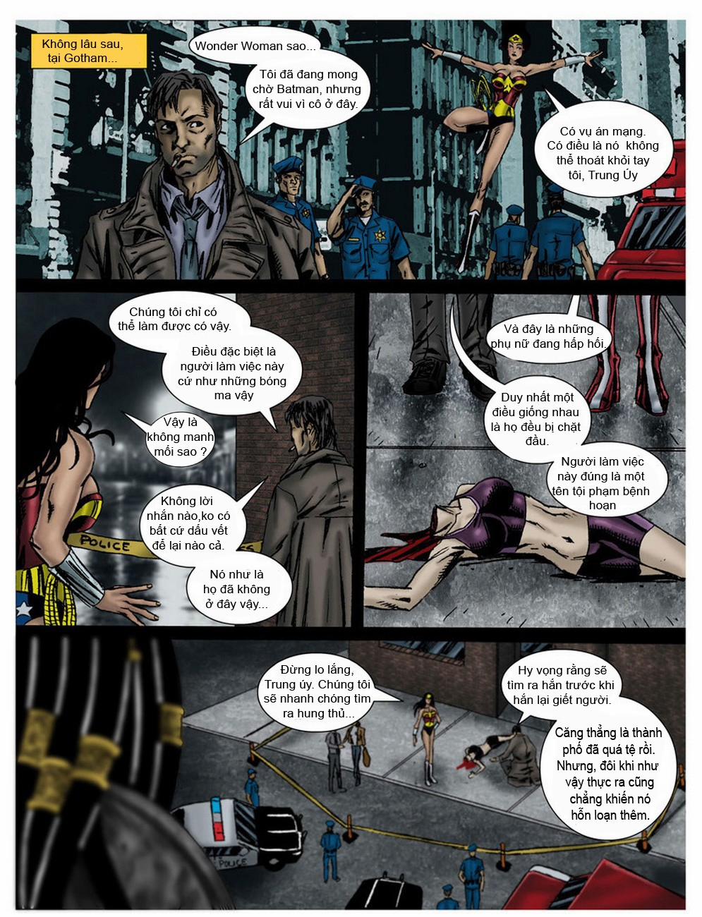 In The Clutches Of The Predator (Wonder Woman) -Full Color 1 trang 4