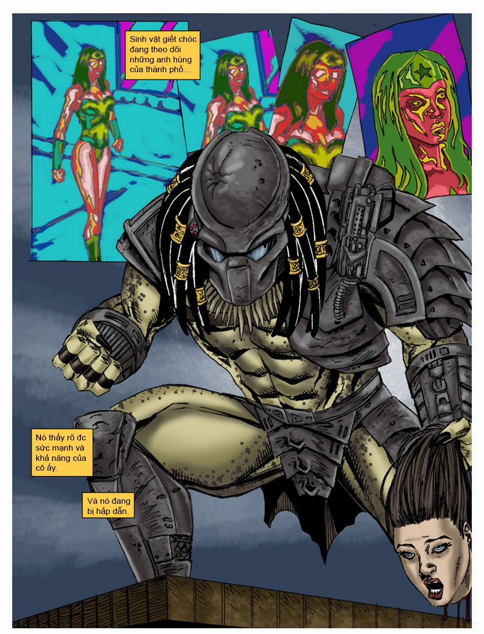 In The Clutches Of The Predator (Wonder Woman) -Full Color 1 trang 5