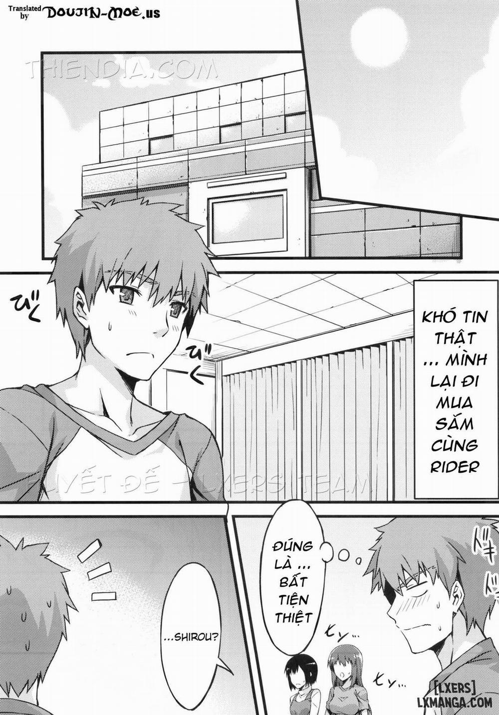 In the Dressing Room with Rider-san Oneshot trang 3