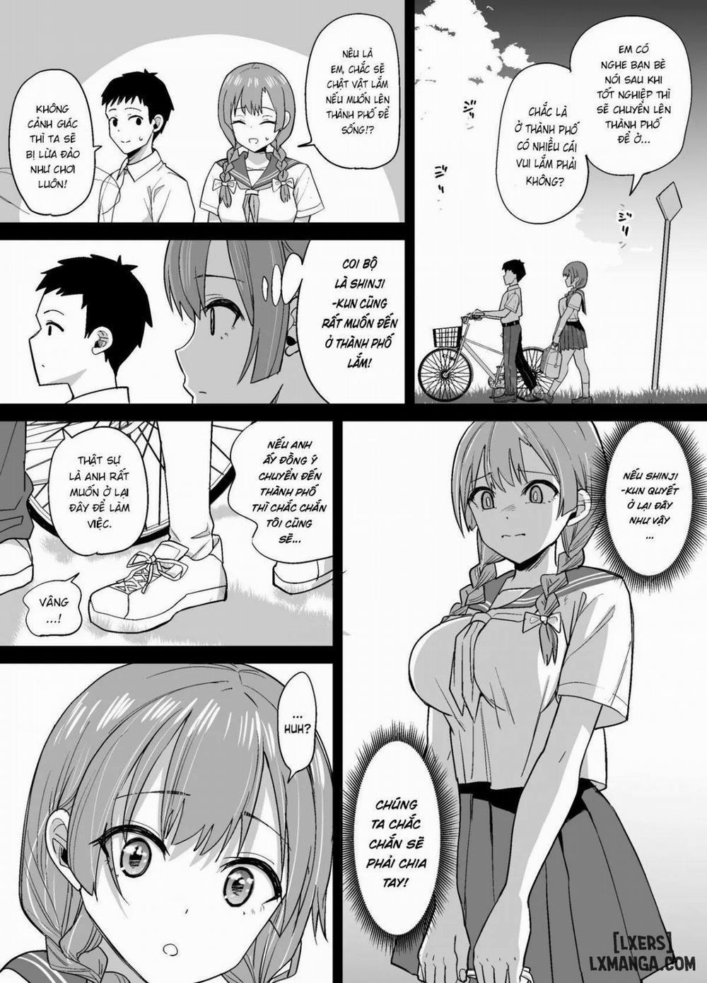 Inaka de wa Kawaii Kanojo wo Furyou no Senpai ni Netorare Oneshot trang 16