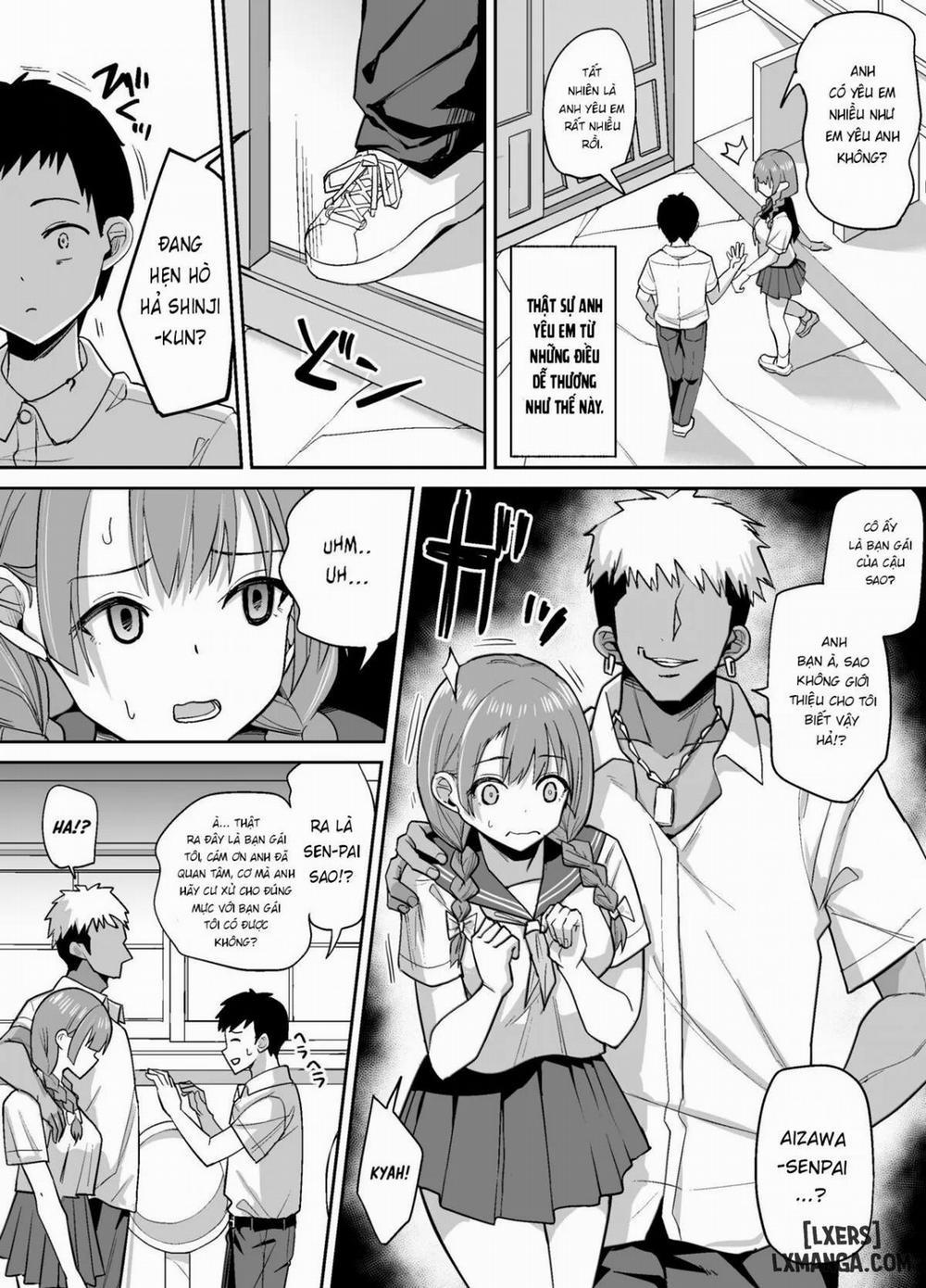 Inaka de wa Kawaii Kanojo wo Furyou no Senpai ni Netorare Oneshot trang 6