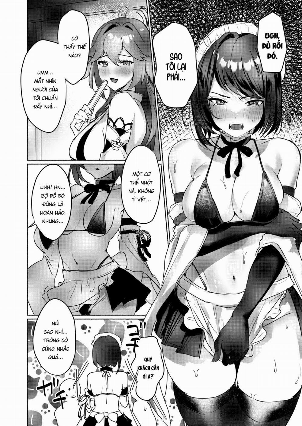 Inazuma Clumsy Maid Chaya ~Cosplay Sex With The Unusually Horny Maids Oneshot trang 16