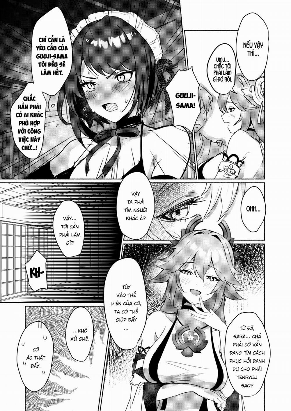 Inazuma Clumsy Maid Chaya ~Cosplay Sex With The Unusually Horny Maids Oneshot trang 17